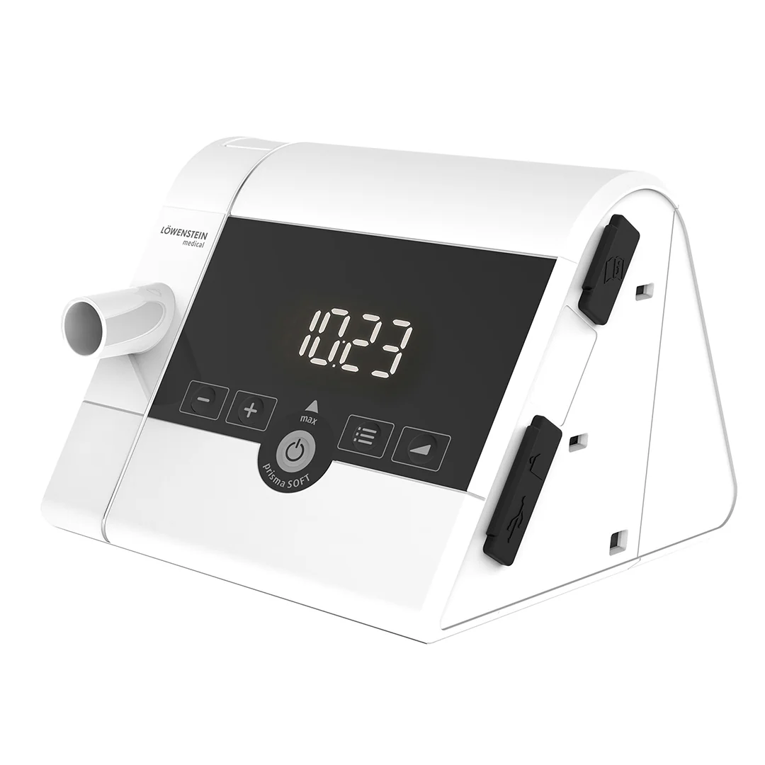 Löwenstein prisma SMART max Auto CPAP Gerät (APAP) mit integriertem Bluetooth & cloud Anbindung | Komplettset