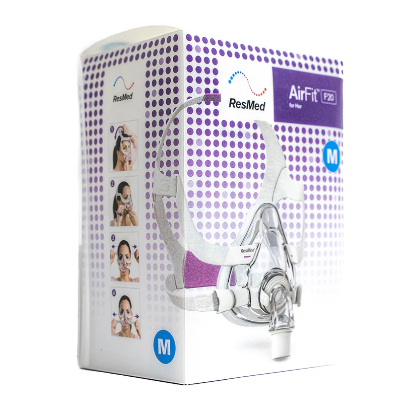 ResMed AirFit F20 Vollgesichtsmaske for Her (CPAP Full Face Maske für Damen) in Größen S M | Komplettset - Image 6