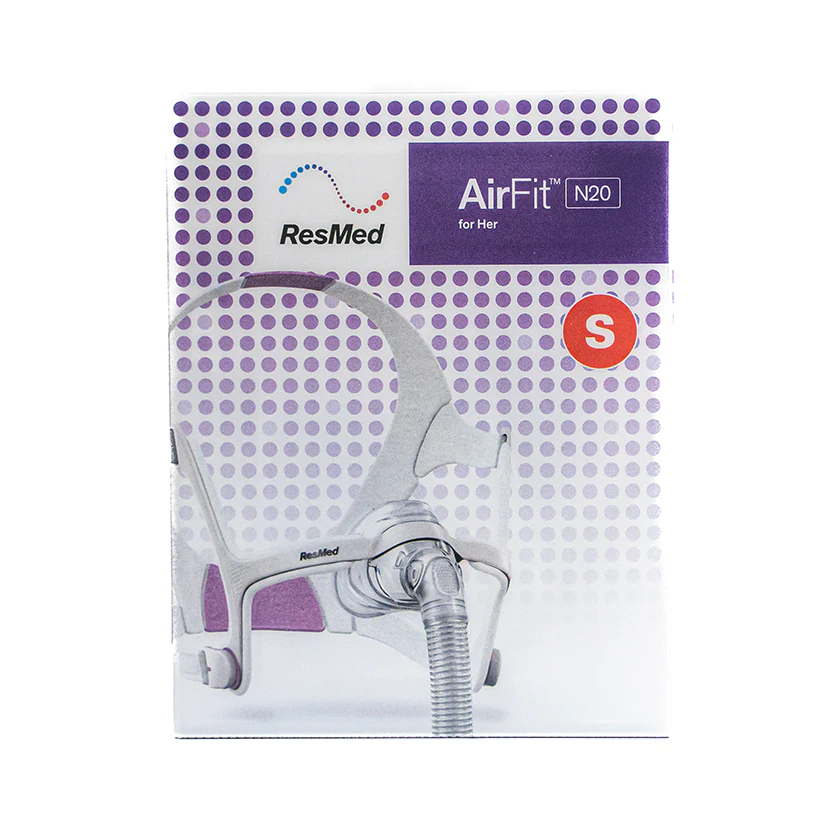 ResMed AirFit N20 Nasenmaske for Her (speziell für Frauen) CPAP-Maske mit InfinitySeal Maskenkissen in Größe S | Komplettset - Image 10