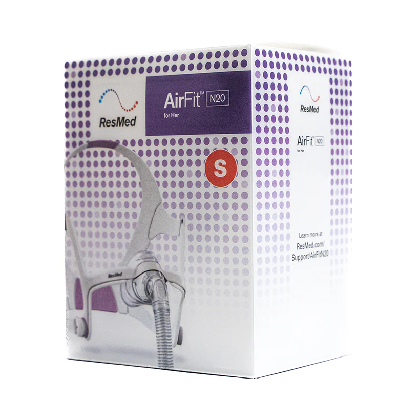 ResMed AirFit N20 Nasenmaske for Her (speziell für Frauen) CPAP-Maske mit InfinitySeal Maskenkissen in Größe S | Komplettset - Image 9