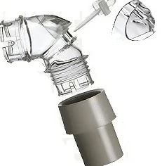 ResMed Mirage Quattro Kniestück-Set