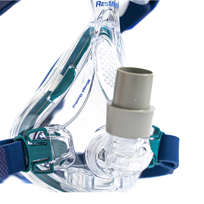 ResMed Mirage Quattro Vollgesichtsmaske (Full Face CPAP-Maske) in Größen S M L | Komplettset - Image 6