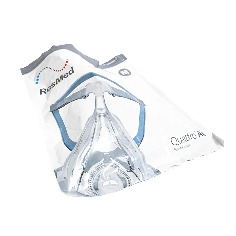ResMed Quattro Air Vollgesichtsmaske (Full Face CPAP Maske) in Größen S M L | Komplettset - Image 9